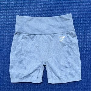 gymshark blue vital shorts
